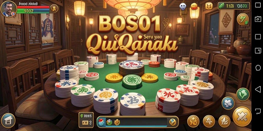 Screenshot gameplay QiuQiu yang menarik dan seru.
