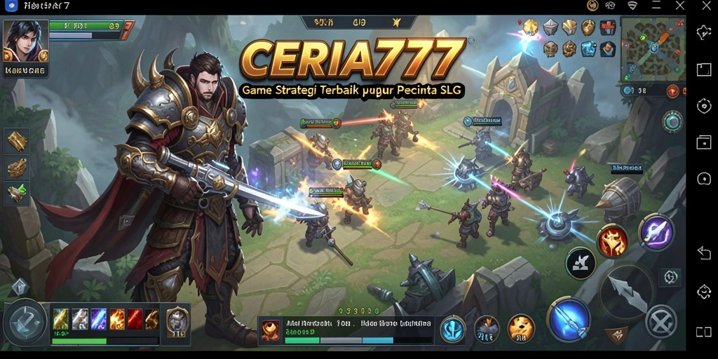 Tampilan gameplay CERIA777 yang menakjubkan dan strategis.