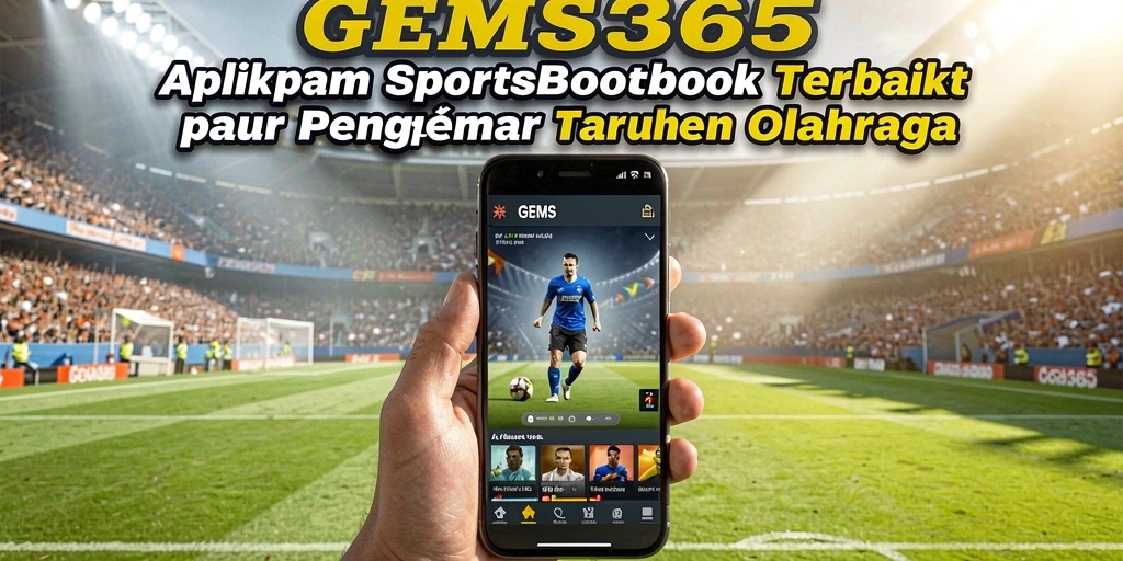 Screenshot gameplay GEMS365 menampilkan suasana taruhan olahraga yang menarik.
