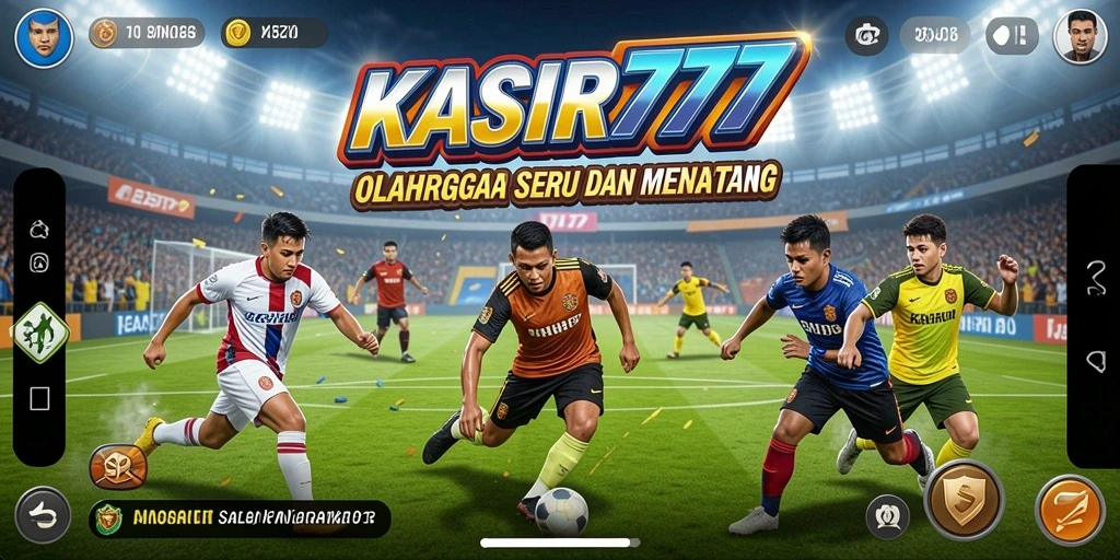 Screenshot gameplay KASIR777 menampilkan aksi olahraga seru.