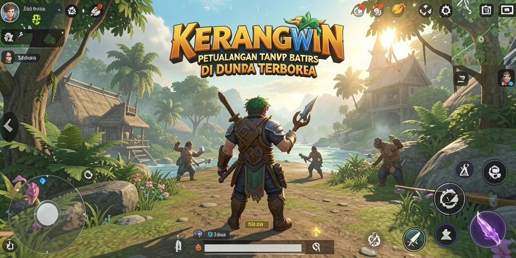 Menampilkan gameplay KERANGWIN yang seru dan penuh petualangan.