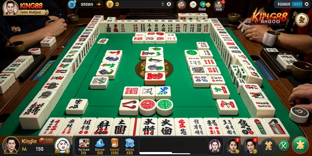 Tangkapan layar menampilkan gameplay Mahjong yang seru dan menantang.