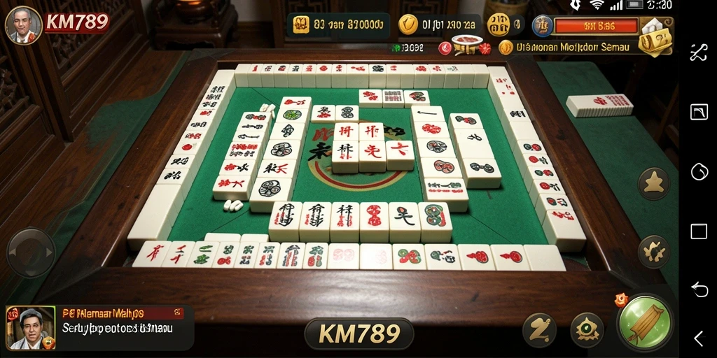 Tampilan menarik dengan gameplay Mahjong yang menantang.