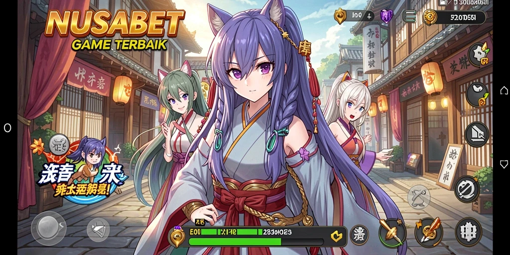 Tampilan gameplay NUSABET yang memukau dan penuh aksi.