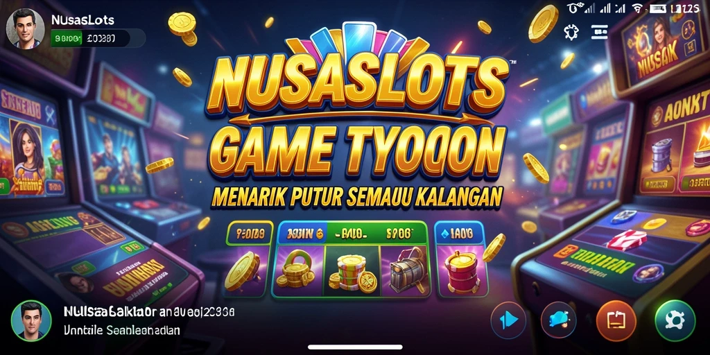 Screenshot gameplay NUSASLOTS menampilkan keseruan saat bermain slot.