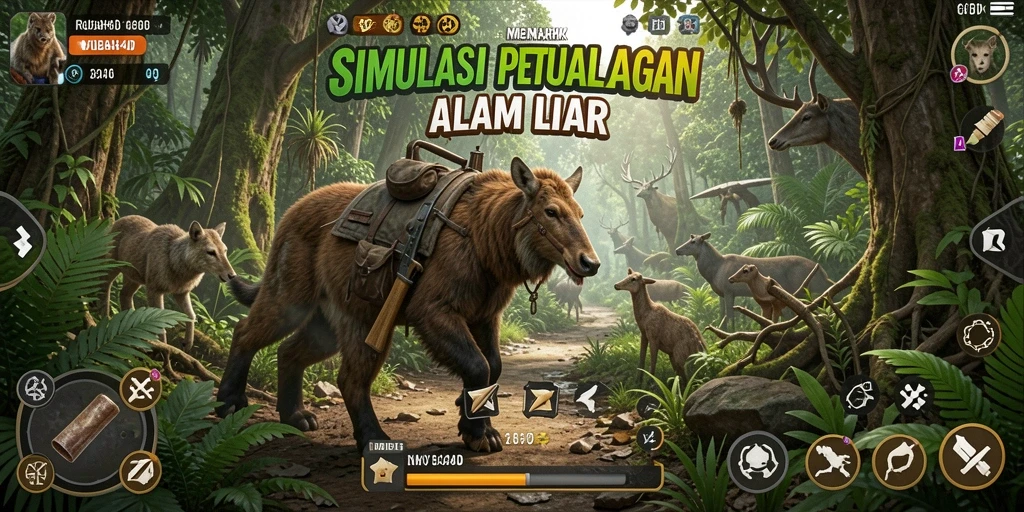 Tampilan gameplay RUBAH4D yang menakjubkan dan imersif.
